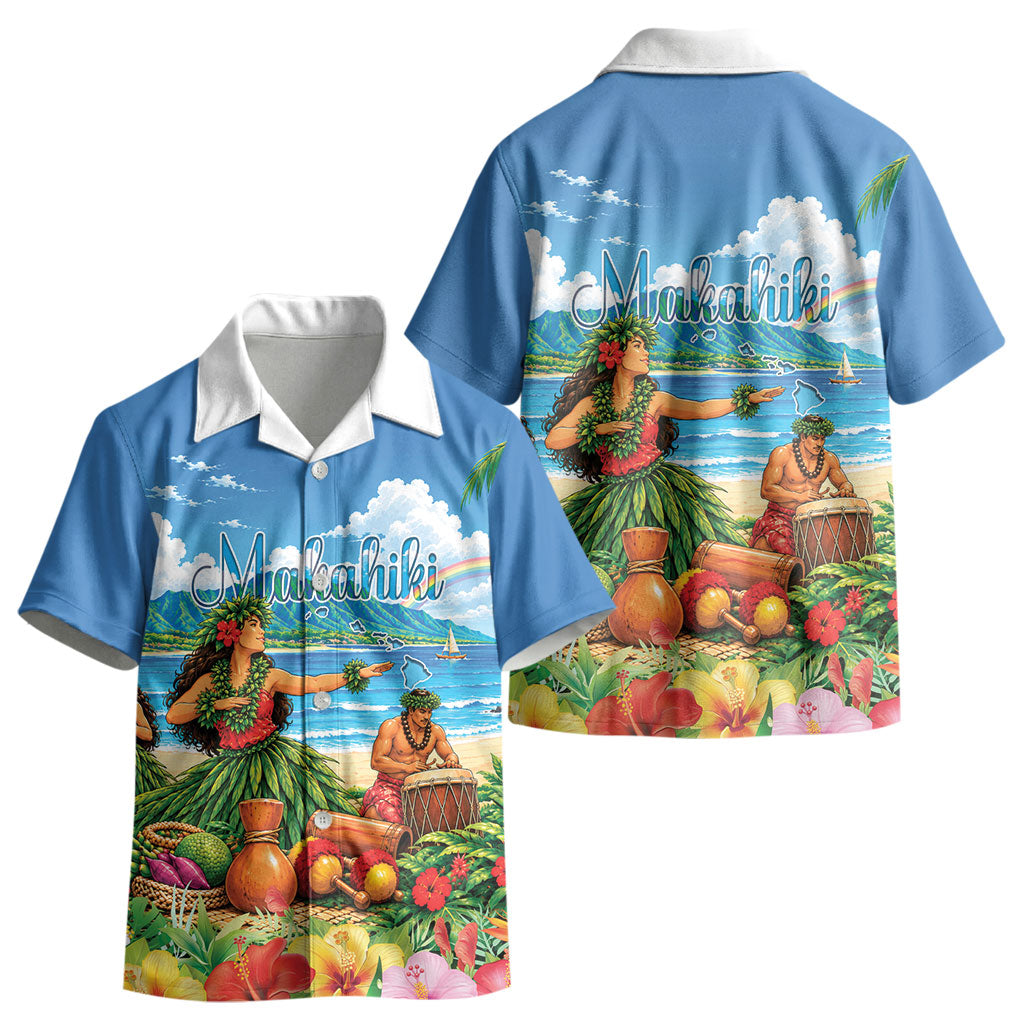 Hawaii Makahiki Kid Hawaiian Shirt Hawaiian New Year Tropical Vibes LT14 - Polynesian Pride
