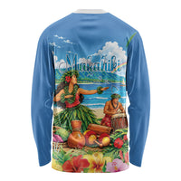 Hawaii Makahiki Long Sleeve Shirt Hawaiian New Year Tropical Vibes LT14 - Polynesian Pride