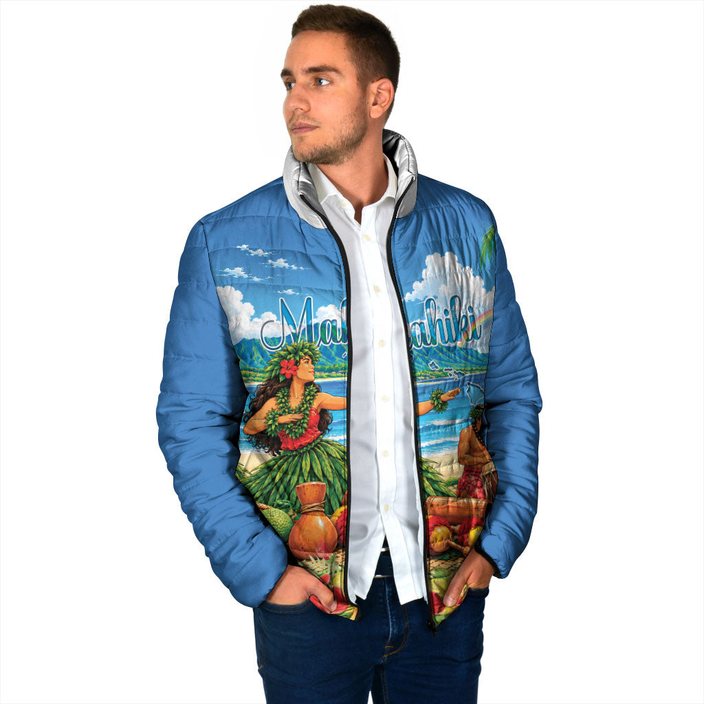 Hawaii Makahiki Padded Jacket Hawaiian New Year Tropical Vibes LT14 - Polynesian Pride