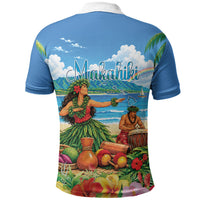 Hawaii Makahiki Polo Shirt Hawaiian New Year Tropical Vibes LT14 - Polynesian Pride