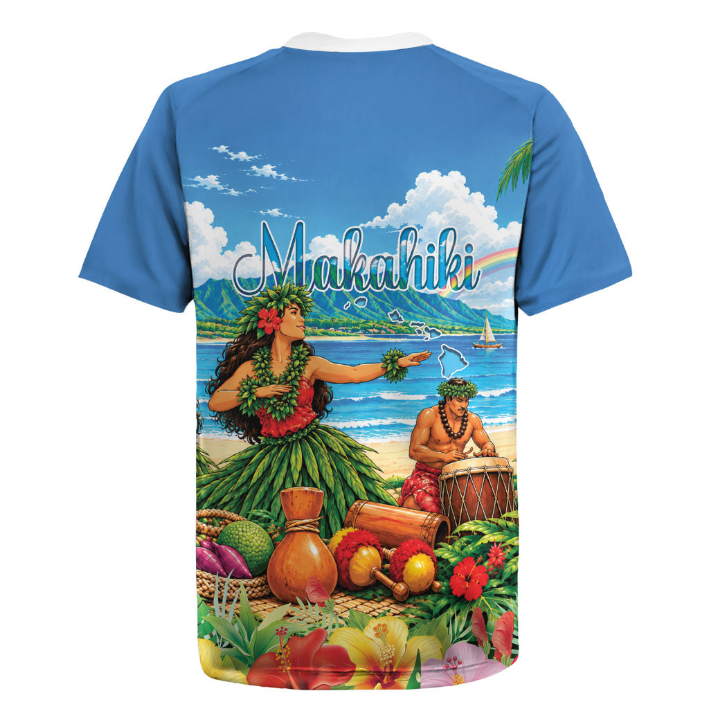 Hawaii Makahiki Rugby Jersey Hawaiian New Year Tropical Vibes