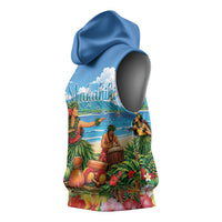 Hawaii Makahiki Sleeveless Hoodie Hawaiian New Year Tropical Vibes LT14 - Polynesian Pride