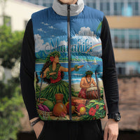 Hawaii Makahiki Sleeveless Puffer Jacket Hawaiian New Year Tropical Vibes