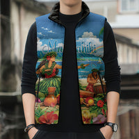Hawaii Makahiki Sleeveless Puffer Jacket Hawaiian New Year Tropical Vibes