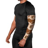 Ipu Heke Hawaii Makahiki Arm Sleeves Hawaiian Puakenikeni Lei Hula Girl Palaka Motifs LT14 - Polynesian Pride