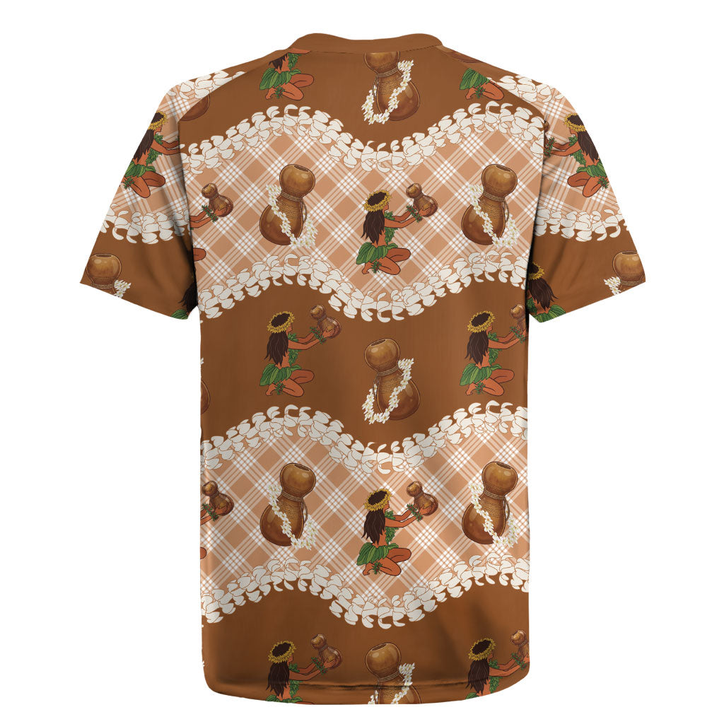 Ipu Heke Hawaii Makahiki Rugby Jersey Hawaiian Puakenikeni Lei Hula Girl Palaka Motifs LT14 - Polynesian Pride