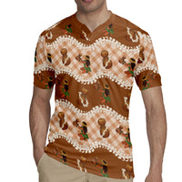 Ipu Heke Hawaii Makahiki Rugby Jersey Hawaiian Puakenikeni Lei Hula Girl Palaka Motifs LT14 - Polynesian Pride
