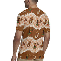 Ipu Heke Hawaii Makahiki Rugby Jersey Hawaiian Puakenikeni Lei Hula Girl Palaka Motifs LT14 - Polynesian Pride