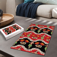 Uliuli Hawaii Makahiki Puzzle Hawaiian Puakenikeni Lei Hula Girl Red Version LT14 - Polynesian Pride