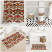 Uliuli Hawaii Makahiki Bathroom Set Hawaiian Puakenikeni Lei Hula Girl Brown Version LT14 - Polynesian Pride