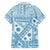 Blue Bula Fiji Hawaiian Shirt Unique Masi Tapa Pattern