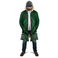 Rongoa Maori New Zealand Harakeke Cloak NZ Weaving Pattern Green LT14 - Polynesian Pride