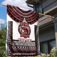 Fiji Rewa Rugby Custom Garden Flag Go Champions Fijian Tapa Pattern LT14 - Polynesian Pride