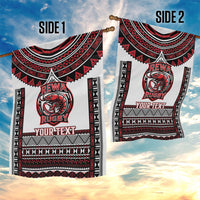 Fiji Rewa Rugby Custom Garden Flag Go Champions Fijian Tapa Pattern LT14 - Polynesian Pride