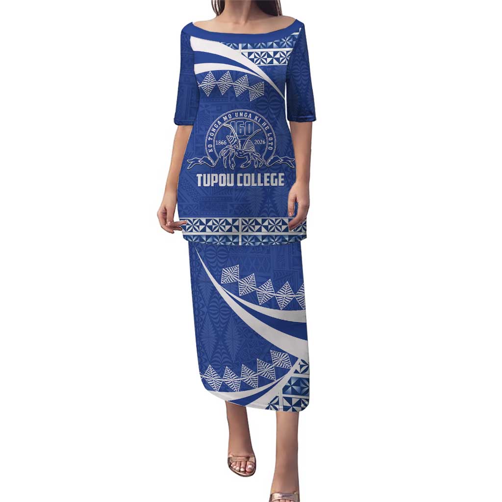 Personalised Tonga Tupou College Toloa Family Matching Puletasi and Hawaiian Shirt 160 Years Anniversary Tongan Ngatu Pattern