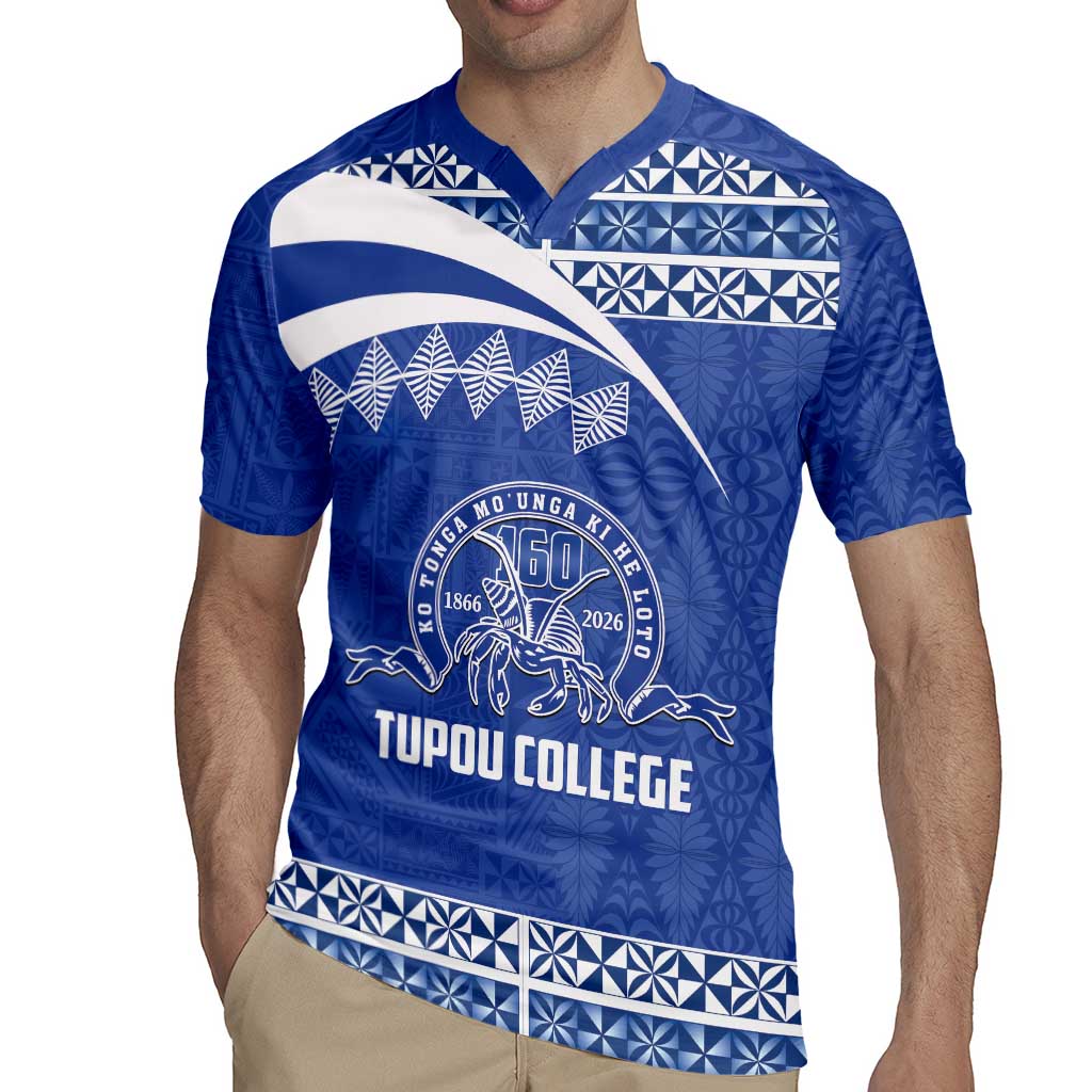 Personalised Tonga Tupou College Toloa Rugby Jersey 160 Years Anniversary Tongan Ngatu Pattern LT14 - Polynesian Pride