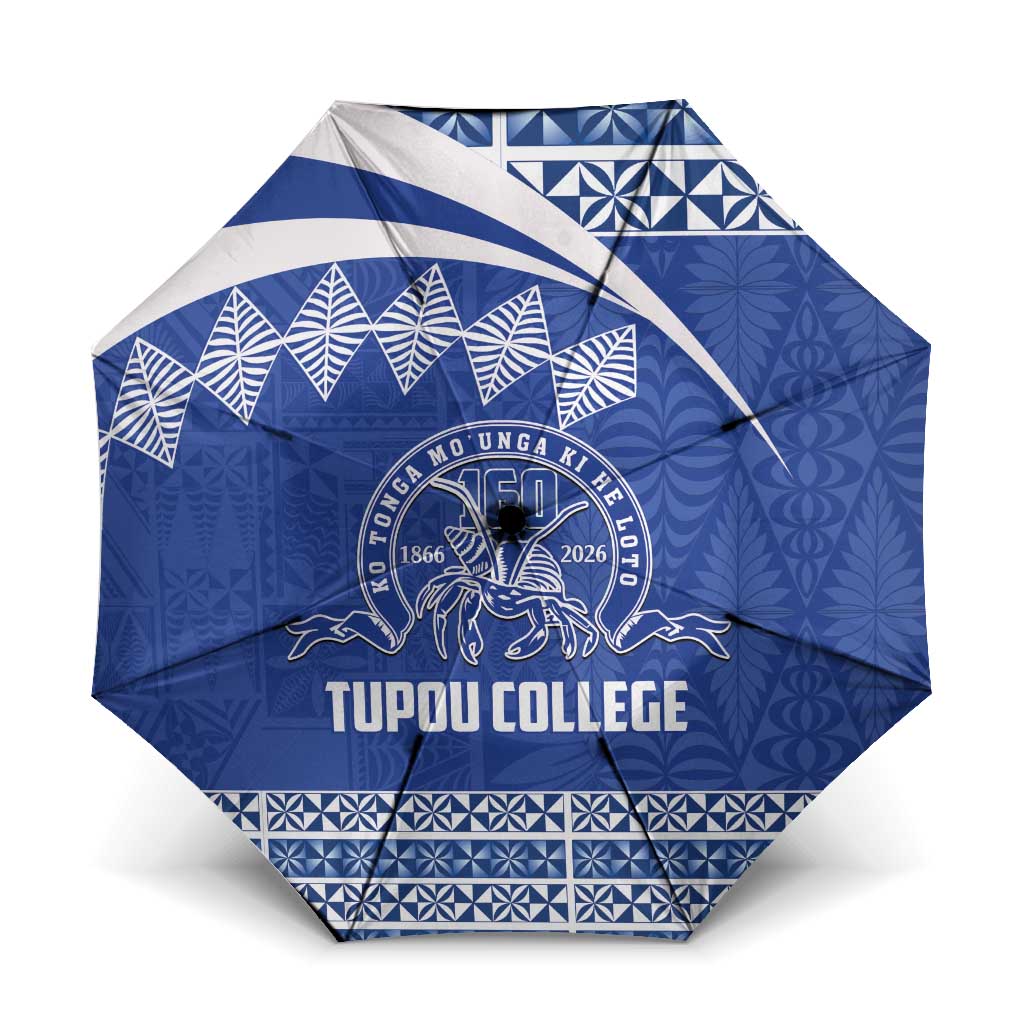 Tonga Tupou College Toloa Umbrella 160 Years Anniversary Tongan Ngatu Pattern