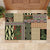 Beige Aotearoa Kowhaiwhai Pattern Rubber Doormat NZ Maori Quilt Style