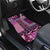 Pink Aotearoa Kowhaiwhai Pattern Car Mats NZ Maori Quilt Style