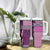 Pink Aotearoa Kowhaiwhai Pattern Tumbler With Handle NZ Maori Quilt Style