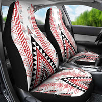Aotearoa Taniko Car Seat Cover Niho Taniwha Purapura Whetu Mix Poutama