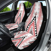 Aotearoa Taniko Car Seat Cover Niho Taniwha Purapura Whetu Mix Poutama