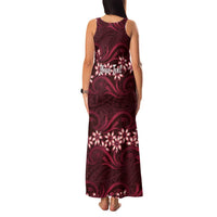 Personalised Cook Islands Mangaia Family Matching Tank Maxi Dress and Hawaiian Shirt Tiare Maori Polynesian Waves Tattoo LT14 - Polynesian Pride