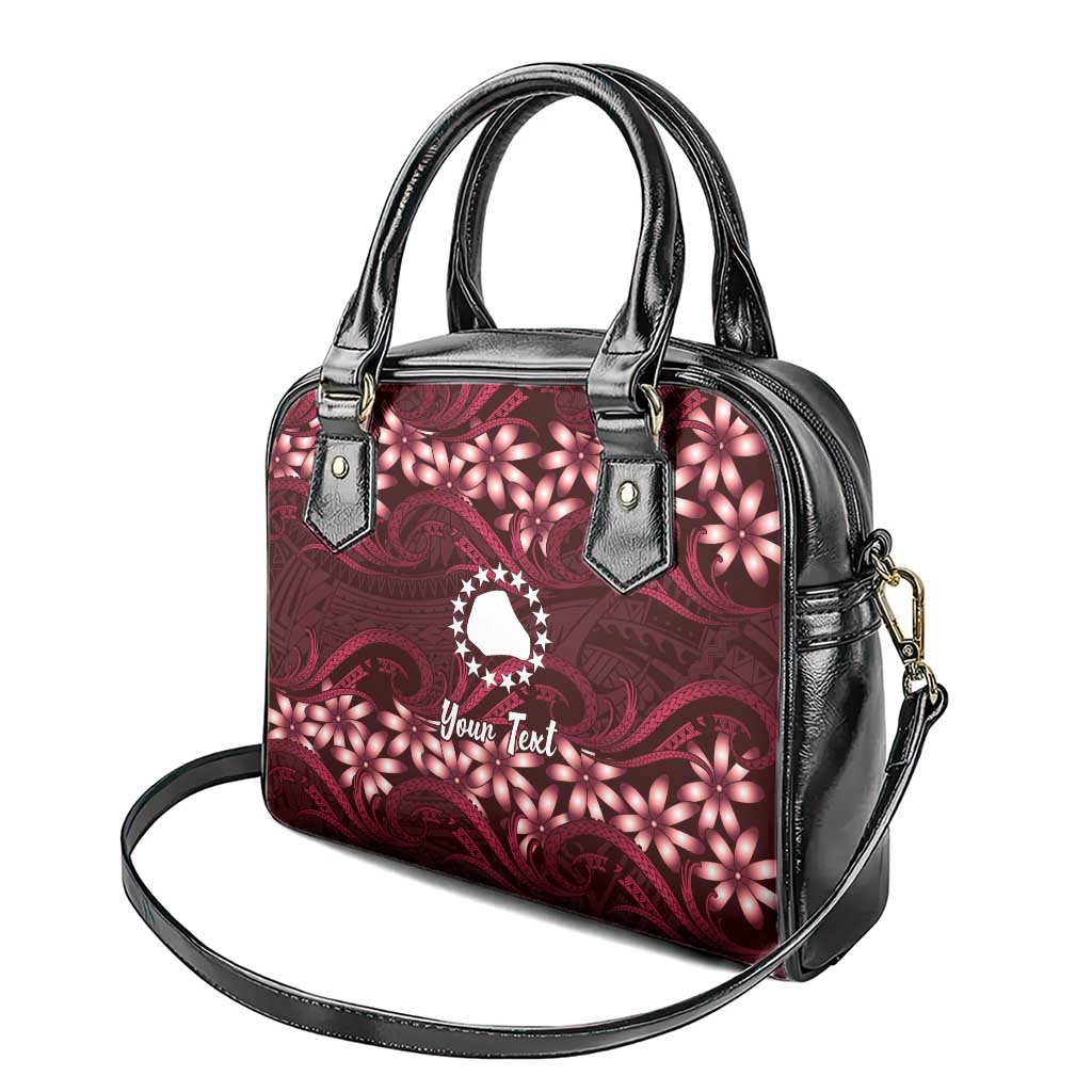 Personalised Cook Islands Mangaia Shoulder Handbag Tiare Maori Polynesian Waves Tattoo LT14 - Polynesian Pride
