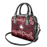 Personalised Cook Islands Mangaia Shoulder Handbag Tiare Maori Polynesian Waves Tattoo LT14 - Polynesian Pride