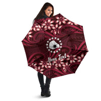 Personalised Cook Islands Mangaia Umbrella Tiare Maori Polynesian Waves Tattoo LT14 - Polynesian Pride