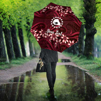 Personalised Cook Islands Mangaia Umbrella Tiare Maori Polynesian Waves Tattoo LT14 - Polynesian Pride