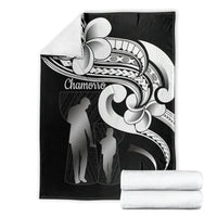Guam Father's Day Blanket Chamorro Latte Stone Polynesian Pattern LT14 - Polynesian Pride