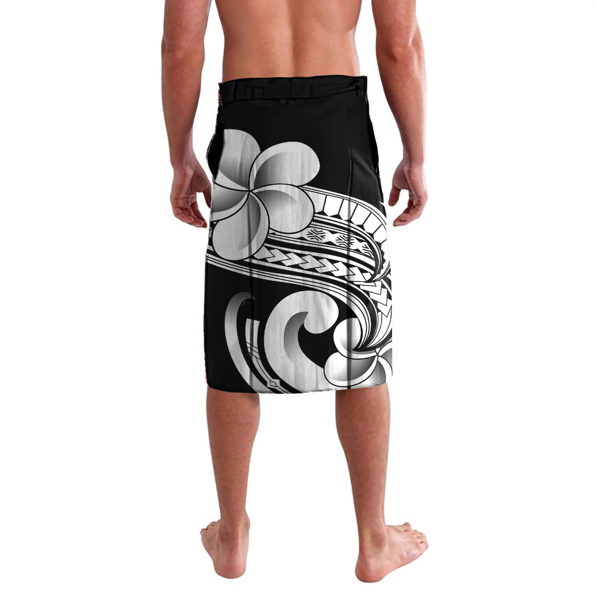 Guam Father's Day Lavalava Chamorro Latte Stone Polynesian Pattern