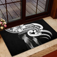Guam Father's Day Rubber Doormat Chamorro Latte Stone Polynesian Pattern LT14 - Polynesian Pride