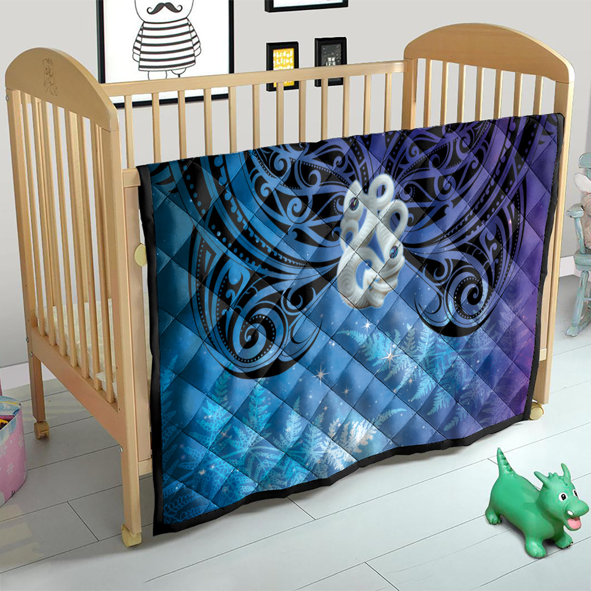 New Zealand Matariki Quilt Aotearoa Maori New Year Manaia Galaxy Vibes LT14 - Polynesian Pride
