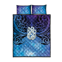 New Zealand Matariki Quilt Bed Set Aotearoa Maori New Year Manaia Galaxy Vibes LT14 - Polynesian Pride