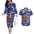 Samoa Independence Day Couples Matching Off The Shoulder Long Sleeve Dress and Hawaiian Shirt 1962 Proud Samoan Warrior