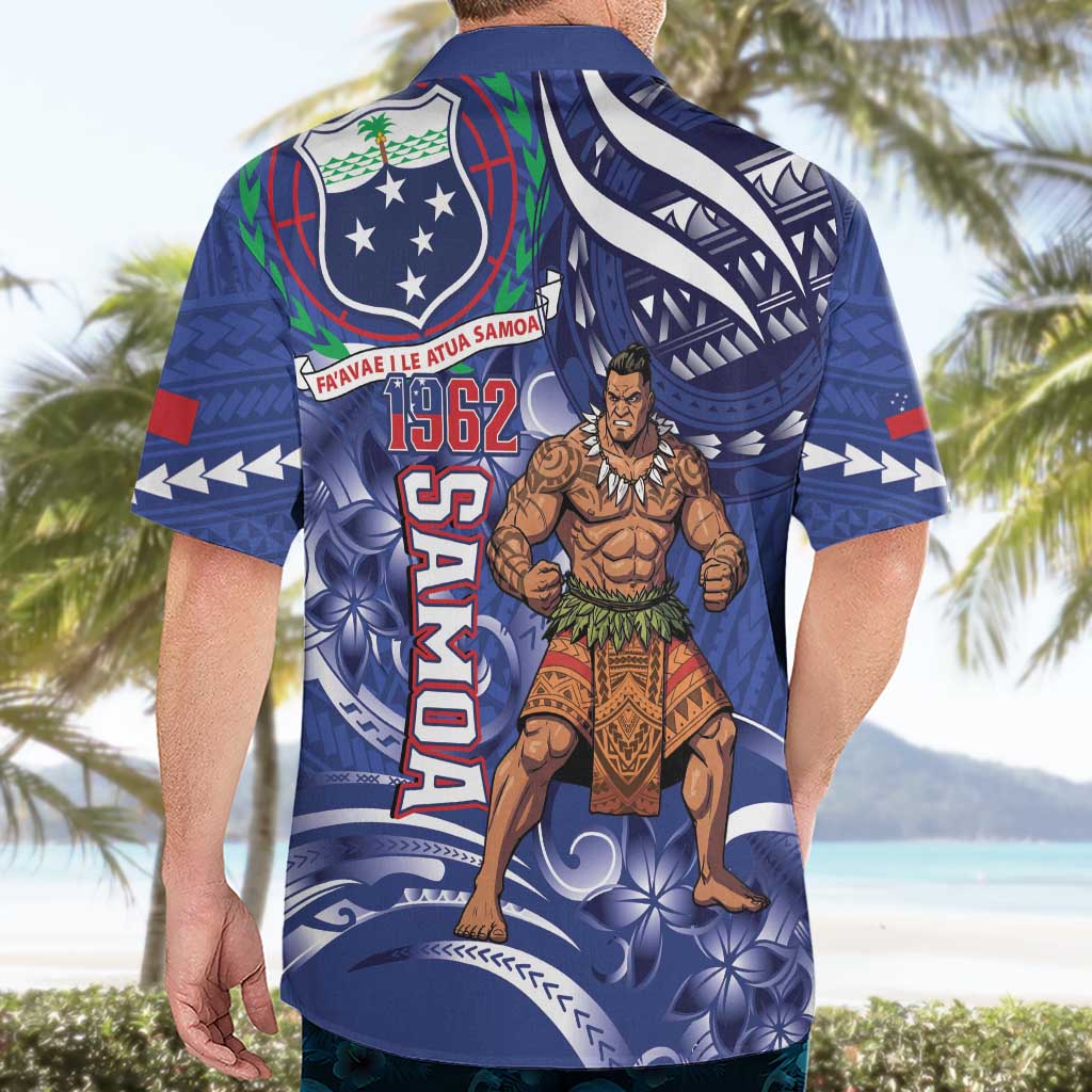 Samoa Independence Day Hawaiian Shirt 1962 Proud Samoan Warrior LT14 - Polynesian Pride