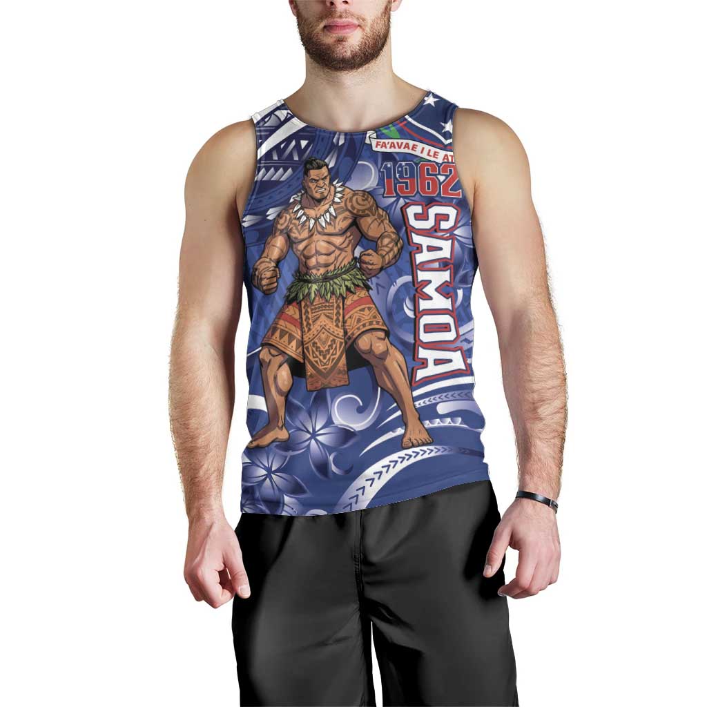 Samoa Independence Day Men Tank Top 1962 Proud Samoan Warrior