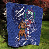 Samoa Independence Day Quilt 1962 Proud Samoan Warrior