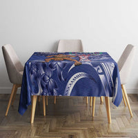 Samoa Independence Day Tablecloth 1962 Proud Samoan Warrior
