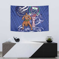 Samoa Independence Day Tapestry 1962 Proud Samoan Warrior