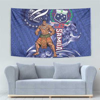 Samoa Independence Day Tapestry 1962 Proud Samoan Warrior