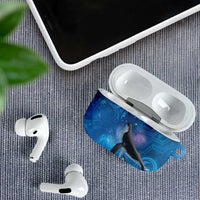 Paikea New Zealand Matariki AirPods Case Humpback Whale Taniko Motifs Ocean Vibes LT14 - Polynesian Pride