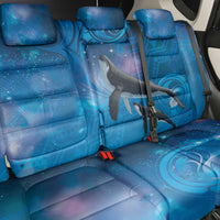 Paikea New Zealand Matariki Back Car Seat Cover Humpback Whale Taniko Motifs Ocean Vibes LT14 - Polynesian Pride