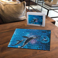 Paikea New Zealand Matariki Puzzle Humpback Whale Taniko Motifs Ocean Vibes LT14 - Polynesian Pride