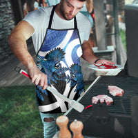 Piwakawaka New Zealand Matariki Apron Maori New Year Silver Fern Blue Galaxy LT14 - Polynesian Pride