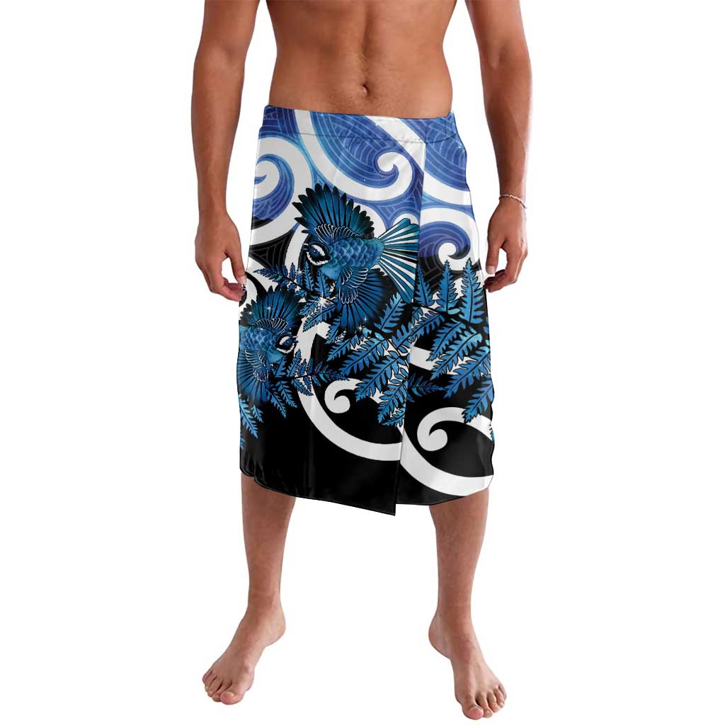 Piwakawaka New Zealand Matariki Lavalava Maori New Year Silver Fern Blue Galaxy