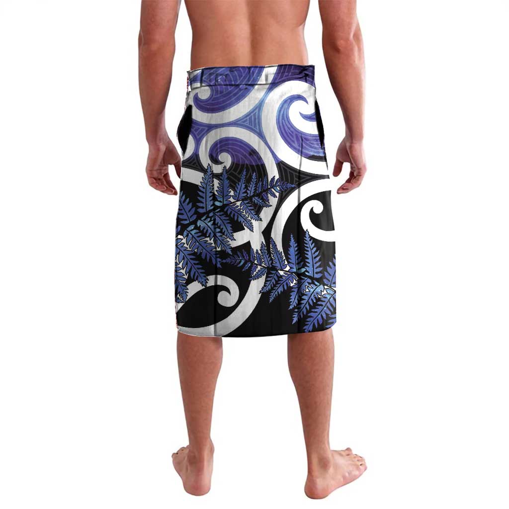 Piwakawaka New Zealand Matariki Lavalava Maori New Year Silver Fern Purple Galaxy LT14 - Polynesian Pride
