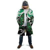 Piwakawaka New Zealand Matariki Cloak Maori New Year Silver Fern Green Galaxy LT14 - Polynesian Pride